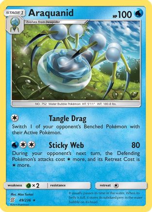 Araquanid (49)/236 Rare Reverse Holofoil