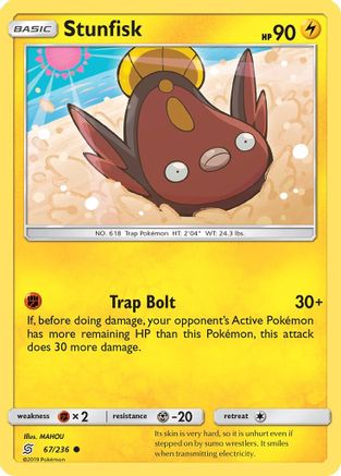 Stunfisk (67)/236 Common Reverse Holofoil