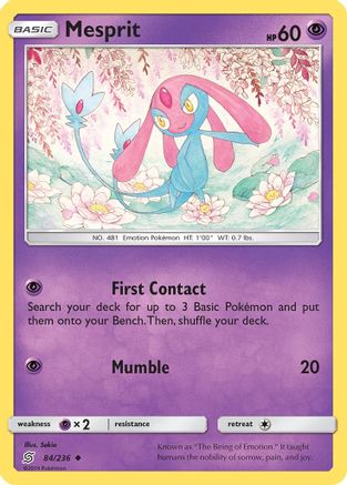 Mesprit (84)/236 Uncommon Reverse Holofoil