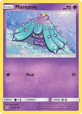 Mareanie (96)/236 Common Reverse Holofoil