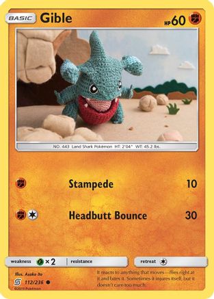Gible (112)/236 Common