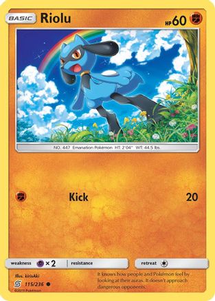 Riolu (115) (115)/236 Common