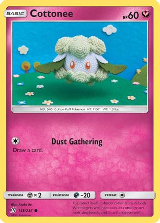 Cottonee (143)/236 Common Reverse Holofoil