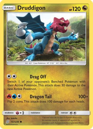 Druddigon (157)/236 Common