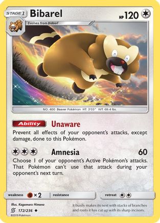 Bibarel (172)/236 Uncommon