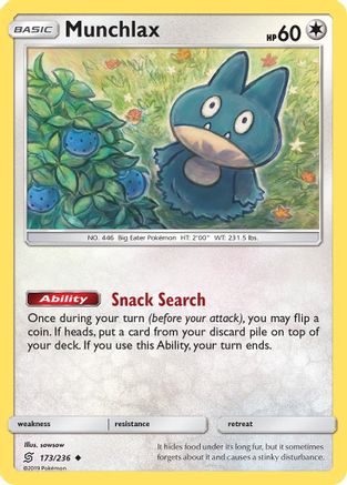 Munchlax (173)/236 Uncommon