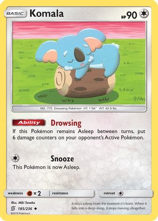 Komala (185)/236 Uncommon Reverse Holofoil