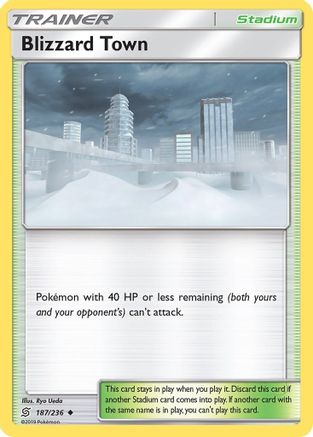 Blizzard Town (187)/236 Uncommon Reverse Holofoil