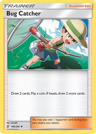 Bug Catcher (189)/236 Uncommon Reverse Holofoil