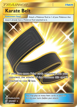Karate Belt (Secret) (252)/236 Secret Rare Holofoil