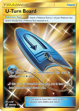 U-Turn Board (Secret) (255)/236 Secret Rare Holofoil