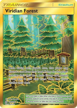Viridian Forest (Secret) (256)/236 Secret Rare Holofoil (Cabinet-NM)