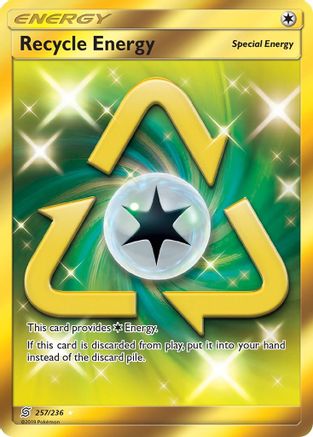 Recycle Energy (Secret) (257)/236 Secret Rare Holofoil