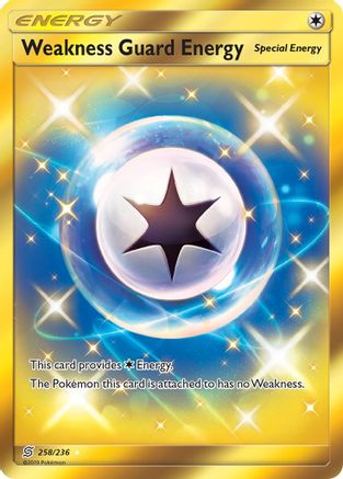 Weakness Guard Energy (Secret) (258)/236 Secret Rare Holofoil