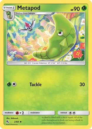 Metapod (2)/68 Uncommon