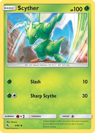 Scyther (5)/68 Uncommon