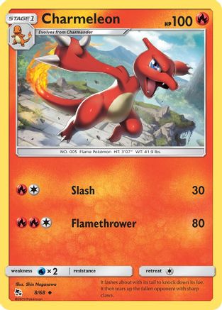 Charmeleon (8)/68 Uncommon