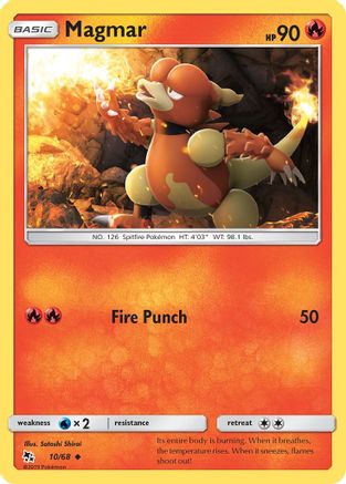Magmar (10)/68 Uncommon