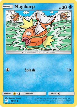 Magikarp (15)/68 Common Reverse Holofoil