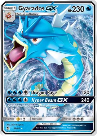 Gyarados GX (16)/68 Ultra Rare Holofoil