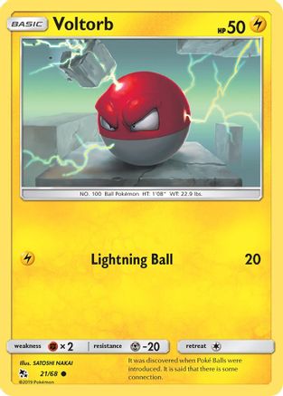 Voltorb (21)/68 Common