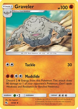Graveler (34)/68 Uncommon