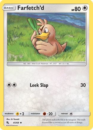 Farfetch'd (45)/68 Uncommon Reverse Holofoil