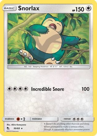 Snorlax (50)/68 Rare