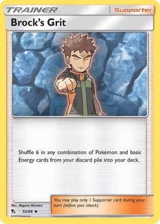 Brock's Grit (53)/68 Uncommon Reverse Holofoil