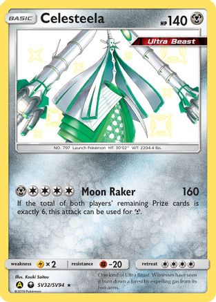 Celesteela (SV32)/94 Shiny Holo Rare Holofoil