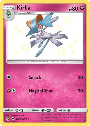 Kirlia (SV35)/94 Shiny Holo Rare Holofoil
