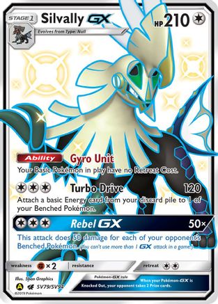 Silvally GX (SV79)/94 Shiny Holo Rare Holofoil