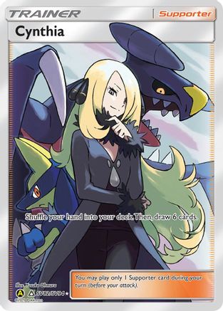 Cynthia (SV82)/94 Shiny Holo Rare Holofoil