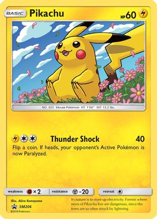 Pikachu - SM206 (SM206)/248 Promo Holofoil