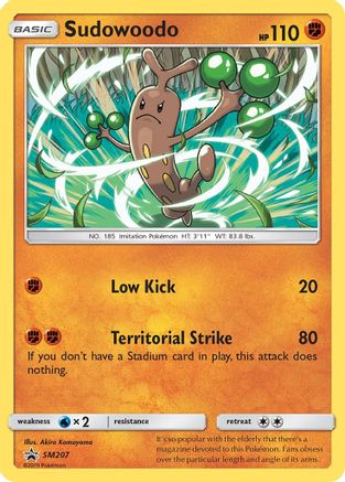Sudowoodo - SM207 (SM207)/248 Promo Holofoil