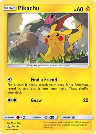 Pikachu - SM234 (SM234)/248 Promo Holofoil