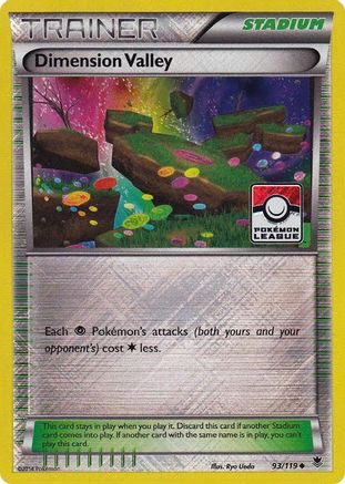 Dimension Valley - 93/119 (Pokemon League) (93) Promo Reverse Holofoil