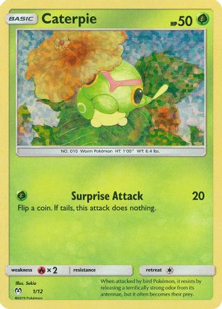 Caterpie - 1/12 (1)/12 Promo Holofoil