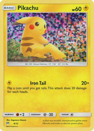 Pikachu - 6/12/12 Promo Holofoil
