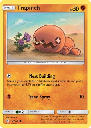 Trapinch - 107/236 (107)/236 Common