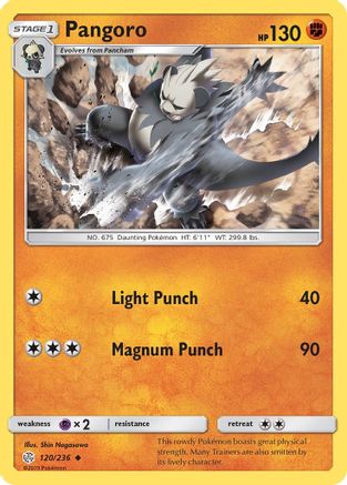Pangoro (120)/236 Uncommon