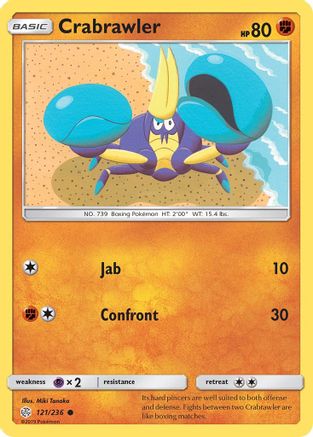 Crabrawler (121)/236 Common