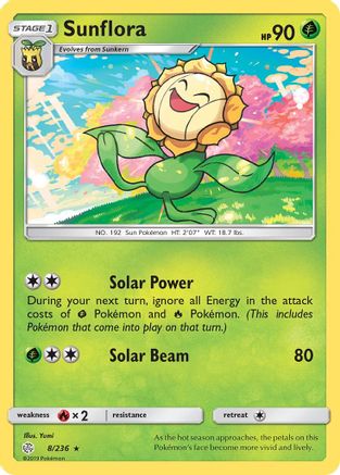 Sunflora (8)/236 Rare Reverse Holofoil