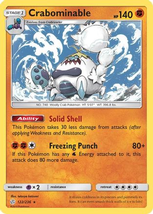 Crabominable (122)/236 Rare