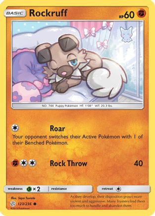 Rockruff (123)/236 Common Reverse Holofoil