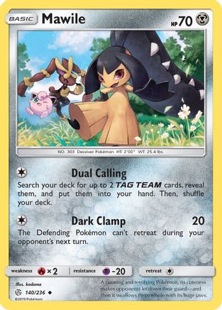 Mawile (140)/236 Uncommon Reverse Holofoil