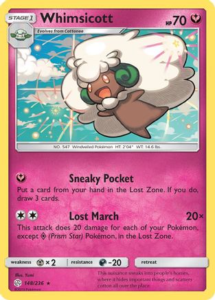 Whimsicott (148)/236 Rare