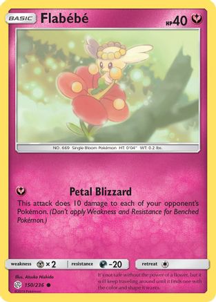 Flabebe - 150/236 (150)/236 Common Reverse Holofoil