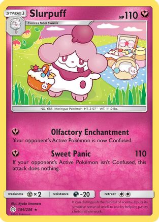 Slurpuff (154)/236 Rare Reverse Holofoil