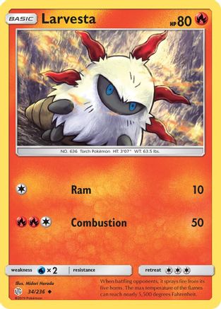 Larvesta (34)/236 Uncommon